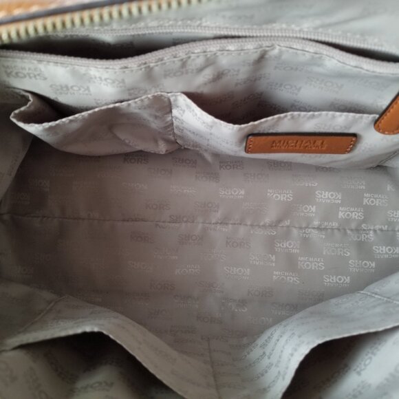 NWOT Michael Kors Astor Satchel in Color Luggage 2010s Reissue - Picture 9 of 14